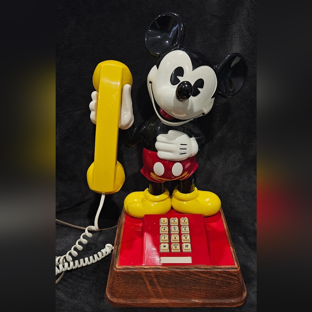 Vintage Mickey Mouse Phone